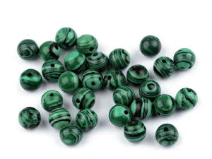 Malachit 8 mm - 1 ks