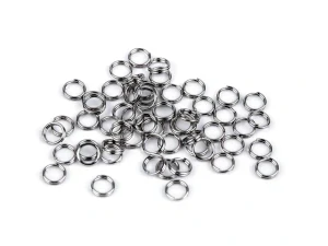 Spojovací kroužek dvojitý 4 mm - 30 ks