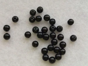 Perličky 6 mm - černá