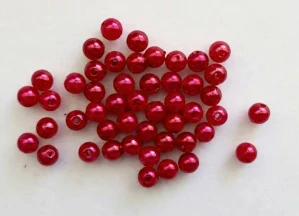 Perličky 6 mm - vínová