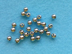 Perličky 6 mm - platinový pokov