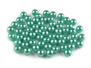 Perličky 8 mm - sv. tyrkysová