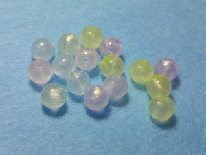 Perličky 10 mm - MIX, frost