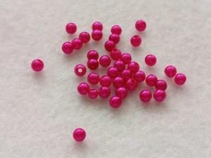 Perličky 5 mm - fuchsiová