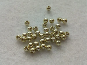 Perličky 5 mm - sv. zlatý pokov