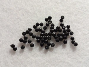 Perličky 3 mm - černá
