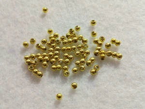 Perličky 3 mm - sv. zlatý pokov