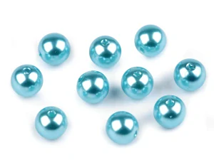 Perličky 12 mm - tyrkysová