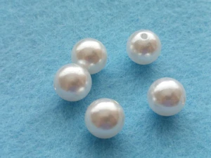 Perličky 14 mm - přírodní