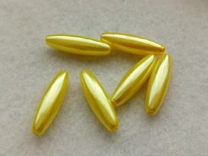 Olivka 30 x 9 mm - žlutá