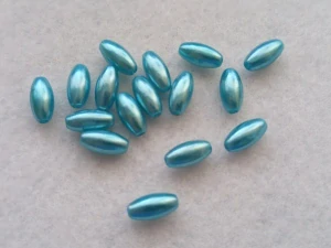 Olivka 12 x 6 mm - modrá