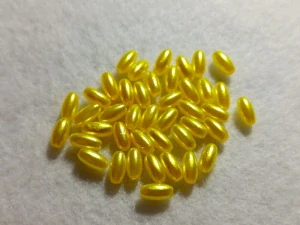 Rýže 8 x 4 mm - stř. žlutá