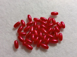 Rýže 8 x 4 mm - červená