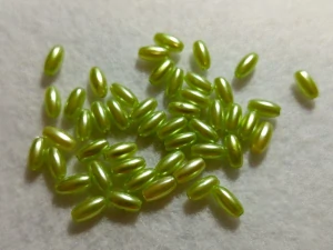 Rýže 8 x 4 mm - sv. zelená