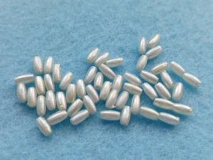 Rýže 6 x 3 mm - nejsv. modrá