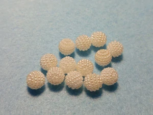 Malina 10 mm - bílá