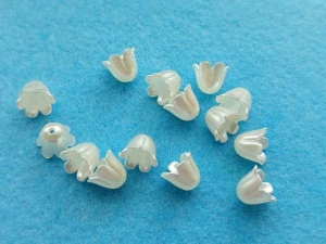 Zvonek 9 x 11 mm - bílý