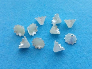 Kaplík 11 x 15 mm - bílý